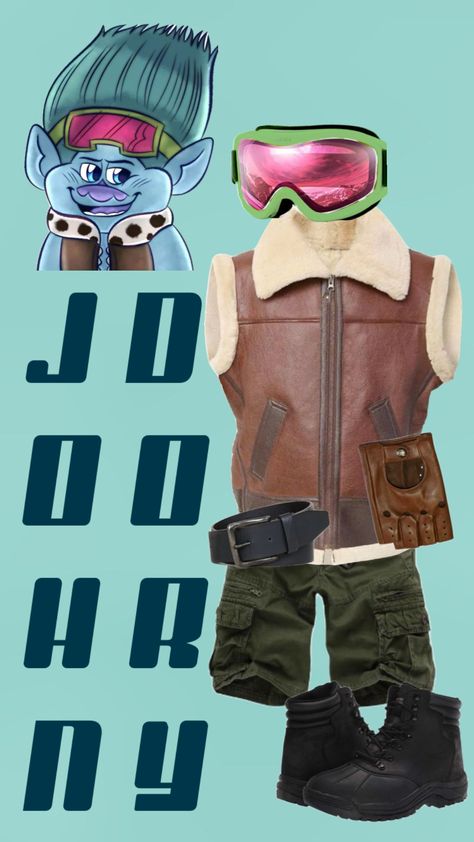 John Dory🤎 #johndory #johndorytrolls #trolls3 #trollsbandtogether #skiing #ski #leather #outfit Dory Halloween Costume, Dory Costume, John Dory, Troll Costume, Band Outfits, Female Pose Reference, Dreamworks Trolls, Leather Outfit, Holidays Halloween