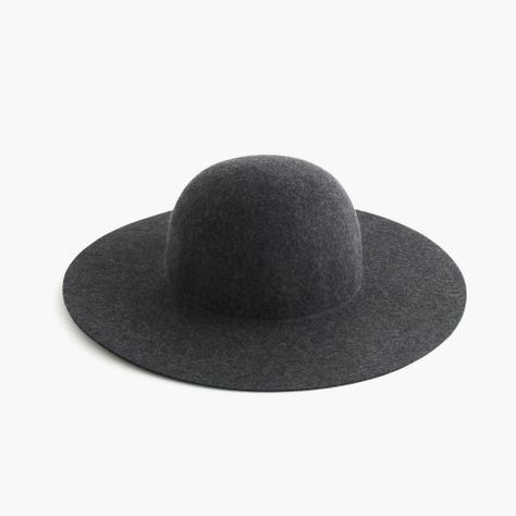 J.Crew Floppy Felt Hat, $70; jcrew.com Floppy Felt Hat, Stylish Winter Hats, Cute Winter Hats, Minimal Wardrobe, Hat Accessories, Winter Light, Winter Hats For Women, Women's Hats, Aid Kit