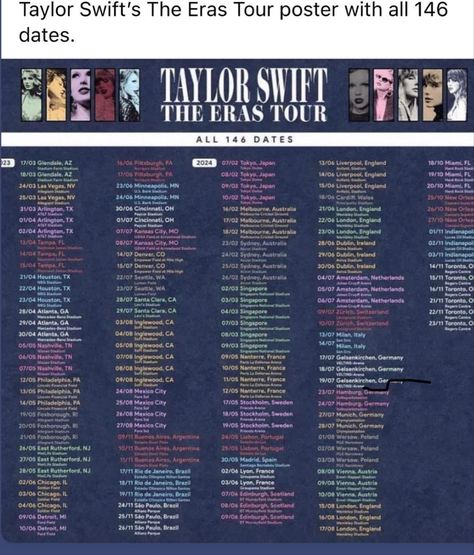 Eras Tour Setlist, Taylor Swift Images, Blonde Cat, Paris Tours, Song List, Tour Posters, Taylor Swift Songs, Taylor Alison Swift, Music Industry