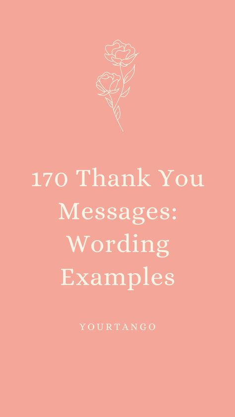 170 Thank You Messages: Wording Examples | YourTango Thanks For The Party Quotes, Business Thank You Letter, Inside Thank You Cards Messages, Thank You For All Your Support Quotes, Thank You For All Your Help And Support, You Are A Treasure, Thank You Letters To Friend, Thank You Donation Quotes, Positive Thank You Quotes