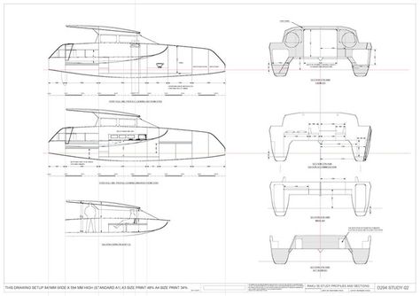 Raku 35 - Grainger Designs Catamarans and Trimarans Catamaran Plans, Sailboat Plans, Model Boat Plans, Super Yacht, Boat Stuff, Super Yachts, Boat Plans, Boat Design, Catamaran