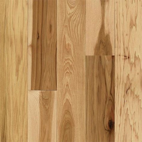 Cabin Flooring, Bruce Hardwood Floors, Hickory Hardwood Floors, Solid Hardwood Flooring, Hickory Flooring, Cabinet Painting, Durable Flooring, Solid Hardwood Floors, Flooring Ideas