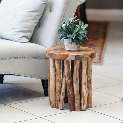 Teak Root Console, Branch Table, Driftwood Shelf, Driftwood Furniture, Driftwood Diy, Driftwood Lamp, Driftwood Projects, Log Furniture, Driftwood Crafts