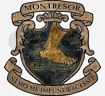 The Cask Of Amontillado, Family Motto, Edgar Allen Poe, World Of Books, Edgar Allan Poe, Family Crest, Coat Of Arms, Tattoos, Art