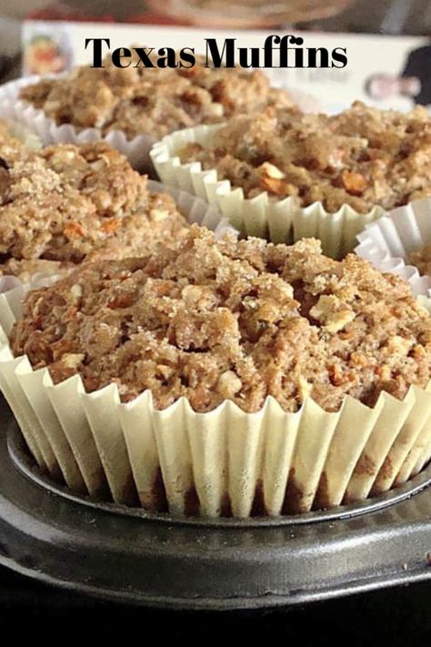 Texas Muffins - My Recipe Magic #muffins #breakfast #sweet Texas Muffins, Finger Deserts, Magic Muffins, Muffin Pan Recipes, Muffins Breakfast, Tin Recipes, Best Breakfast Casserole, Muffins Recipes, Coffee Cake Muffins