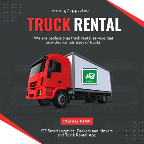 #Truck #Booking App: Hire Trucks or Any Goods Vehicle on Rent and SAVE up to 30% with India's No. #1 Free Android App G7  If you're looking for an online #tempo booking app to help you find the best truck #rental rates, look no further than to try G7 Smart #Logistics App. This app offers users access to a wide variety of trucks from small #delivery vans to massive #tractor-trailers, all at the best possible rates. Truck Renting Format, Truck Delivery Format, Truck Rental Billing Format, Truck Rental Format, Truck Sale And Rent Format, Trucks For Sell Format, Truck Seller Format For Client, Truck Renting Format For Yahoo, Truck Rental Format For Yahoo