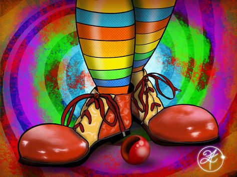 Sometimes I get inspiration from a post I see. Recently I saw one that mentioned life as clown shoes. Here’s my interpretation. “Life Comes in Many Different Sizes, Mine Comes in a Size Clown Shoe” :-) #procreate #procreateart #procreateillustration #procreateartist #digitaldrawing #applepencilart #ipadart #ipaddrawing #ipadprocreate Clown Shoes Drawing, Apple Pencil Art, Clown Shoes, Ipad Drawings, Shoes Drawing, Ipad Art, Digital Drawing, Drawings, Art