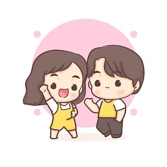 San Valentin Vector, Valentine Cartoon, Chibi Cartoon, Cartoon Character Illustration, Couple Poses Drawing, Superhero Cartoon, Chibi Couple, Cartoon Couple, Doll Diy