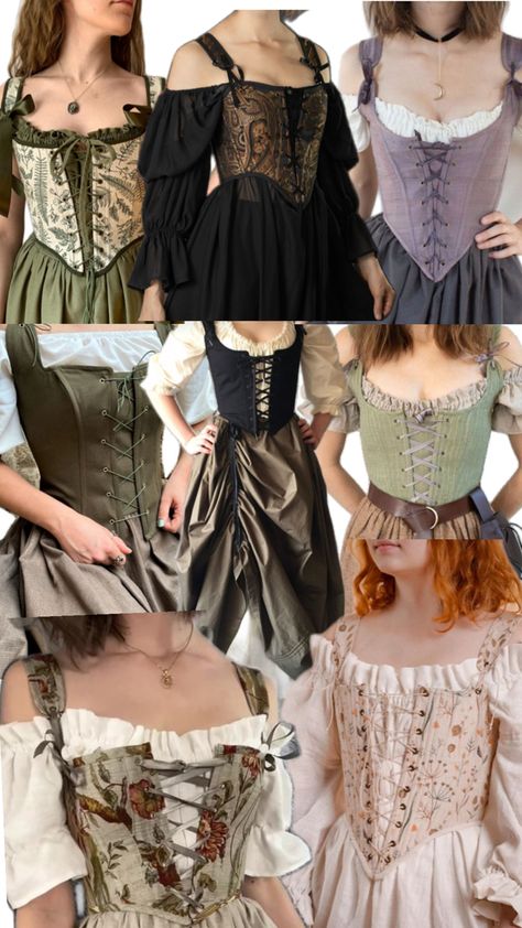 ren faire garb Ren Faire Costume Women, Ren Faire Costume, Costume Women, Costumes For Women, Bodice