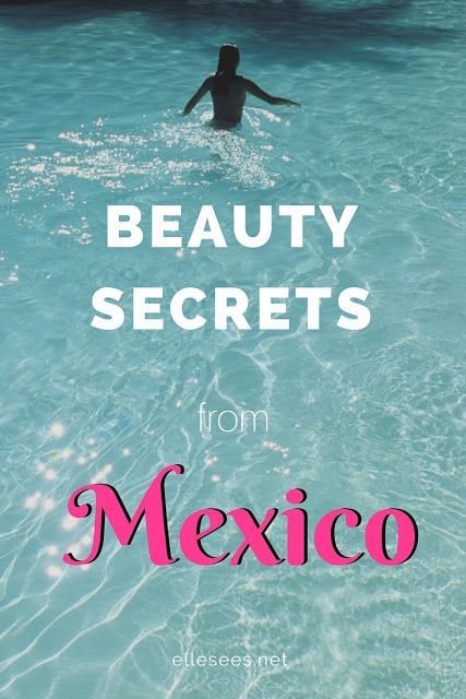 E l l e S e e s: Beauty Secrets From Mexico Mexican Beauty, Perfect Beach Waves, Travel Beauty, Beach Waves, Beauty Secrets, Just Love, The Secret, Beauty Hacks, Hair Hair