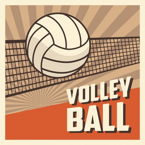 Volley Ball Poster Ideas, Volleyball Cookies, Volleyball Posters, Sport Bar, Team Ideas, Volleyball Designs, Volleyball Inspiration, Square Stickers, Play Volleyball