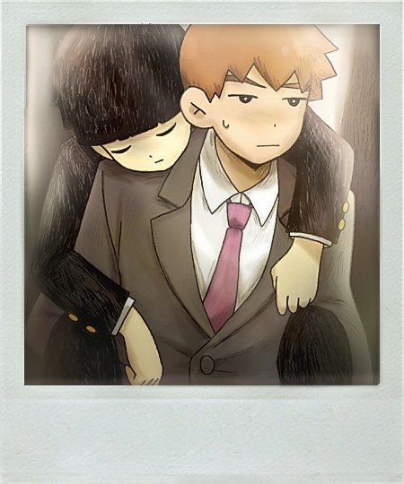 Mob Psyco100 Fanart, Reigen And Mob Matching Icons, Ritsu And Mob, Spanish Pfp, Serizawa And Reigen, Reigen Arataka Fan Art, Mob X Teru, Reigen And Mob, Mob And Reigen