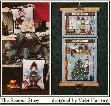 Cricket Collection, Cross Eyed, Vintage Cross Stitch Pattern, Vintage Cross Stitches, Cross Stitch Samplers, Cross Stitch Patterns Christmas, Second Story, Counted Cross Stitch Patterns, Christmas Cross Stitch