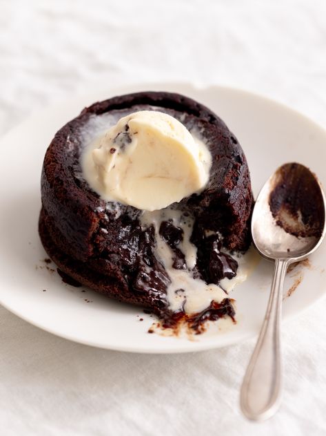 Molten Lava Cakes for Two Gluten Free Molten Lava Cake, Mini Molten Lava Cakes, Homemade Chocolate Lava Cake, Individual Lava Cakes, Molten Lava Cake In A Cup, Chocolate Dessert For Two, Lava Cake For 2, Molton Lava Cake, Date Night Desserts