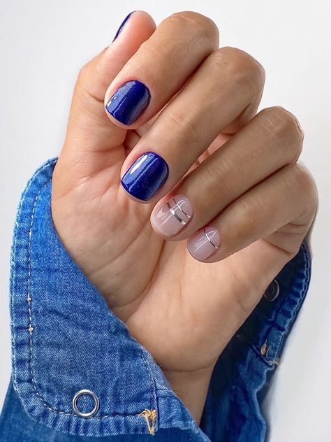 50 Short Nail Gel Manicure Ideas to Inspire You Short Nail Gel Manicure, Short Nail Gel, Gel Manicure Ideas, Nail Gel Manicure, Short Nail Manicure, Summer Nail Ideas, August Nails, Weak Nails, Nails Only