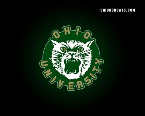 Nostalgic logo Ohio University Athens, Bobcat Football, Ohio Bobcats, Athens Ohio, Ohio University, American Football Team, Wallpapers Images, Women's Basketball, Field Hockey