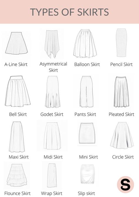 Short Black Dress Outfit, Style Names, Fashion Terminology, Skirt Styles, Shape Names, Fashion Illustrations Techniques, Fashion Drawing Sketches, Dressing Sense, Fashion Design Patterns