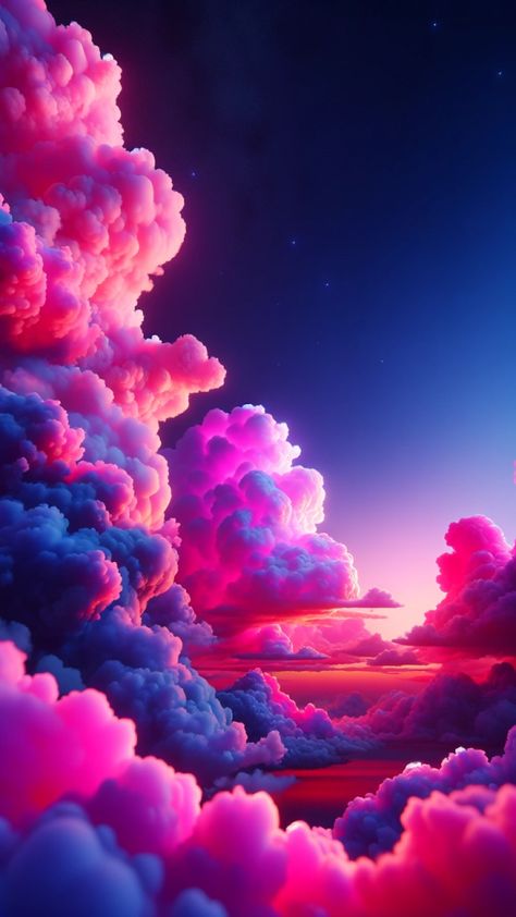 Neon Clouds Wallpaper, Vibrant Wallpaper Backgrounds, Abstract Wallpapers For Iphone, Purple Cloud Aesthetic, Chill Vibes Wallpaper, Artsy Wallpapers Iphone, Iphone 15 Plus Wallpaper, Oppo Wallpaper Hd, Mystical Backgrounds