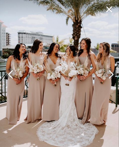 Bridesmaid Dresses Taupe Champagne, Tan Green Bridesmaid Dresses, Brown Brides Made Dresses, Taupe Birdy Grey Bridesmaid Dresses, Wedding Taupe Colors, Taupebridesmaid Dresses, Champagne Taupe Bridesmaid Dresses, Dark Cream Bridesmaid Dresses, Wedding Champagne Bridesmaid Dress