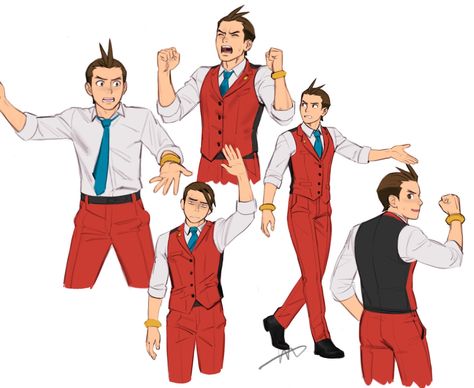 Ace Attorney Apollo Justice, Funny Lawyer, Dad Socks, Apollo Justice, Phoenix Wright, Ace Attorney, Drawing Expressions, Greek Myths, Family Guy