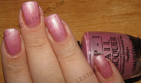 OPI - Aphrodite's Pink Nightie by lextard, via Flickr Opi Aphrodites Pink Nightie, Aphrodite's Pink Nightie Opi, Pink Nightie, Soft Gamine, Style Change, Aphrodite, Nail Lacquer, Beauty Nails, Top Coat