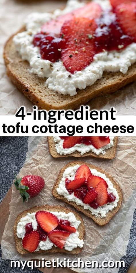 Dairy Free Cottage Cheese, Dairy Free Cottage Cheese Recipe, Vegan Cottage Cheese Recipe, Tofu Cottage Cheese, Cottage Cheese Queso Dip Nutritional Yeast, Lactose Free Cottage Cheese, Vegan Cottage Cheese, Cottage Cheese Substitution, Vegan Cheese Recipes