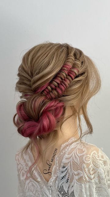 Infinity Braid, Braid Updo, Bridal Braids, Wedding Guest Hairstyles, Braid Tutorial, Braided Updo, Party Hairstyles, Hair Art, Prom Hair