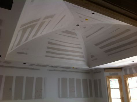 Define ceiling height before cove/groin vault? Hip Vault Ceiling, Groin Ceiling Ideas, Groin Vault Ceiling, Vault Ceiling, Domed Ceiling, Coffered Ceiling Design, Box Ceiling, Ceiling Details, Vaulted Ceiling Living Room