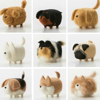 Tovad Ull, Diy Tumblr, Needle Felting Diy, Needle Felted Dog, Wool Needle Felting, Needle Felting Tutorials, Felt Dogs, Needle Felting Kits, Diy Felt