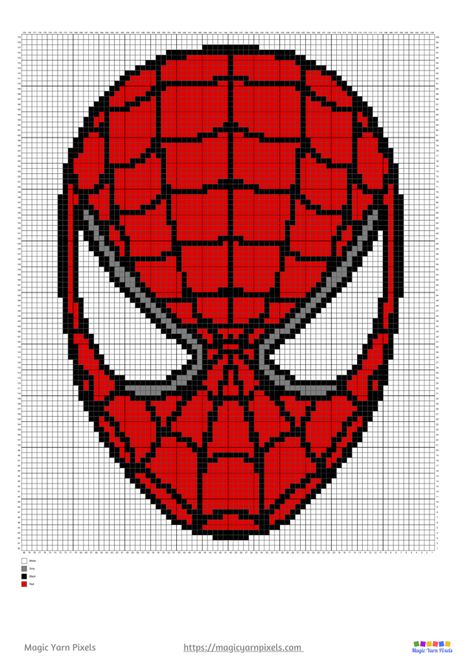 C2c Crochet Blanket Pattern, Spiderman Mask, C2c Crochet Blanket, Crochet Graph, Graph Crochet, Crochet Blanket Pattern, C2c Crochet, Afghan Pattern, Crochet Tapestry