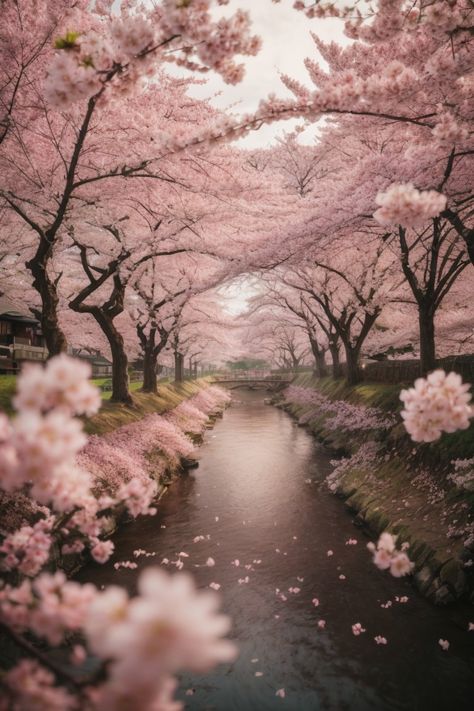 Cherry blossom aesthetic wallpaper but AI-generated Cherry Blossom Astethic Wallpaper, Cherry Trees Aesthetic, Cherry Blossom Pfp Aesthetic, Cute Pink Wallpaper Aesthetic Korean, Cherry Blossom Trees Aesthetic, Japanese Blossom Wallpaper, Sakura Trees Aesthetic, Cherry Blossom Aesthetic Korean, Korean Aesthetic Background