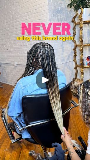 46K views · 4.3K reactions | I love bone straight ends so I was gonna do all I could to get them😅was I doing the most?!😩😂 or would you have flat ironed them too?

👂🏽the reason I don’t like the braids too thick at the bottom is because it makes it harder to put it in a bun and wrap the ends of the braids around the base to secure it. 

❌also didn’t like how I braid alllllll the way down to the end but it unraveled by the time I was done!

Can you guess what ombré hair brand is my favorite?

#phillybraider #knotlessbraidsphilly #ombrebraids #contentcoach #braidcoach #hairreview | T A R A J E E    I S H A N • Knotless Specialist | Stormzy · Hide & Seek Blonde Braids, Cool Braid Hairstyles, Ombré Hair, Hair Brands, Knotless Braids, Way Down, To The End, Flat Iron, A J