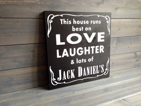 Jack Daniels Custom Wood Sign Stained and Hand by RusticStrokes Mini Jack Daniels, Jack Daniels Party, Jack Daniels Decor, Jack Daniels Birthday, Bathroom Apartment, Diy For Men, Favors Diy, Custom Wood Signs, Jack Daniels