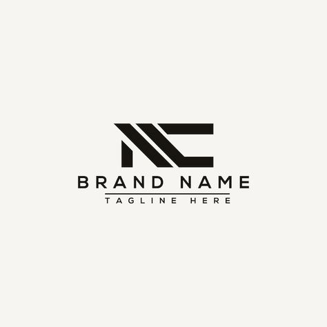 Nc Logo, Media Logo, Black Line, Free For Commercial Use, Creative Projects, Brand Names, High Quality Images, Vector Illustration, Most Popular