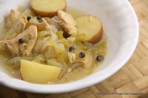 Bahamian Chicken Souse Recipe, Curry Chicken Recipes Caribbean, Chicken Souse Recipe, Chicken Souse, Frozen Meal Ideas, Souse Recipe, Bahamas Food, Bahamian Food, Eating Around The World