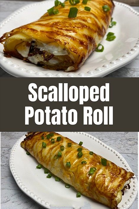 Potato Roll Recipe, Potato Rolls Recipe, Cheese Scalloped Potatoes, Scalloped Potato, Scalloped Potatoes Cheesy, Scalloped Potato Recipes, Potato Roll, Shredded Beef, Roll Recipe