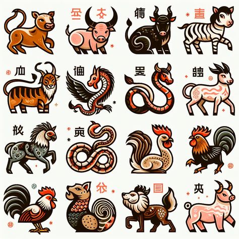 Chinese Astrology – AstroVibes Japanese Astrology, Chinese Zodiac Signs Dragon, Chinese Zodiac Illustration, Wood Dragon Chinese Zodiac, Dog Chinese Zodiac, Full Moon In Aries, Metal Dragon Chinese Zodiac, Animal Signs, Chinese Zodiac Dragon