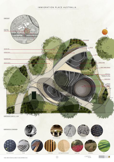 Landscape Architecture Diagram, Landscape Architecture Graphics, Landscape Architecture Plan, Urban Design Graphics, Landscape Design Drawings, Competition Winner, Landscape Architecture Drawing, Urban Landscape Design, Plans Architecture