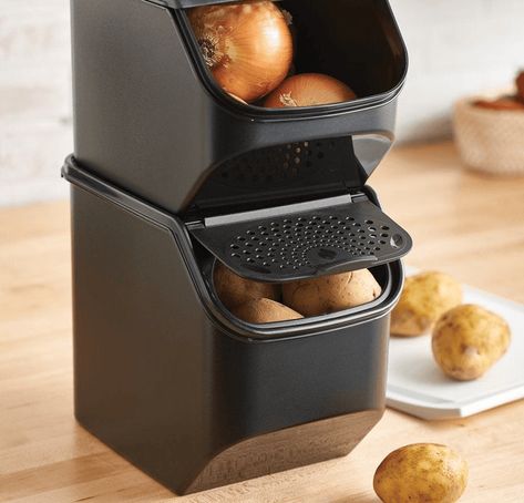 Smart Containers – Tupperware US Potato Container, Nightshade Plant, Container Potatoes, Potato Storage, Types Of Potatoes, Access Panel, Money Design, Nutrient Dense, Dietary Fiber