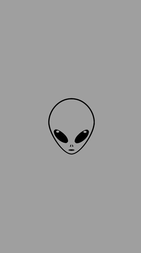 Space Grey Wallpaper, Alien Wallpaper Aesthetic, Cute Alien Tattoo, Aliens Aesthetic, Alien Background, Alien Tattoo Ideas, Tattoo Alien, Aesthetic Alien, Alien Tattoos