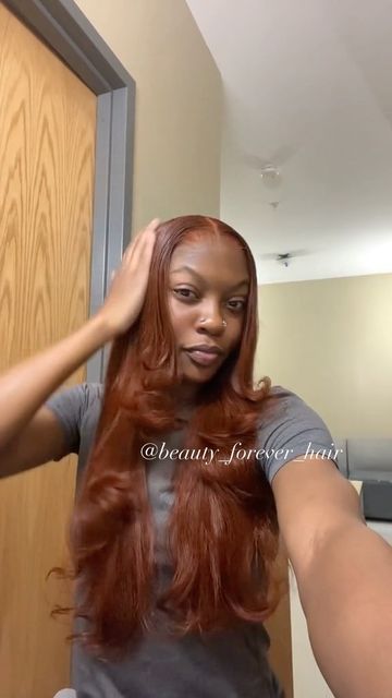 Cute Wigs With Color, Fall Hairstyle For Black Women, Wig Colors For Brown Skin, Dark Skin With Colored Hair, Black Girls With Colored Hair, Hairstyles On Wigs, Lace Front Wig Hairstyles, Body Wave Wig Hairstyles, Lace Wig Hairstyles