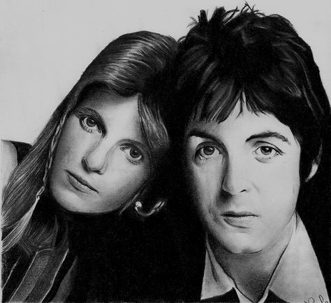 Paul and Linda McCartney II by Macca4ever on DeviantArt Denny Laine, Paul And Linda, Linda Eastman, Wings Band, Band On The Run, Paul Mccartney And Wings, Paul And Linda Mccartney, Bug Boy, Beatles Pictures