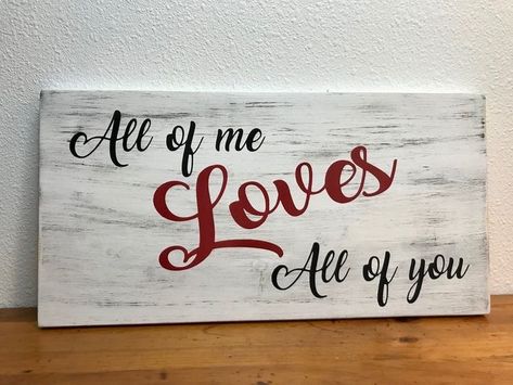 Valentines Decor Ideas, Valentine Wood Crafts, Ideas Valentines Day, Diy Valentine's Day Decorations, Valentines Day Decor, Valentines Decor, Valentines Sign, Diy Valentines Decorations, All Of Me