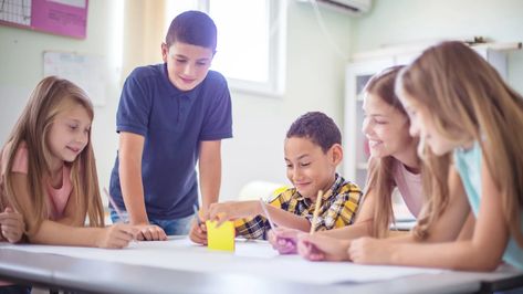 Adapting the Chalk Talk Protocol to Boost Student Engagement | Edutopia Classroom Norms, Respect Meaning, Perspective Taking, Chalk Talk, School Culture, List Of Skills, School Leader, Middle Schoolers, Learning Strategies