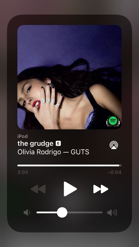 olivia rodrigo- - the grudge spotify song The Grudge Aesthetic, Olivia Rodrigo The Grudge, The Grudge Olivia Rodrigo, Olivia Rodrigo Spotify, Liv Aesthetic, Olivia Rodrigo Songs, School Kills Artists, Pics For My Wall, Cute Backrounds