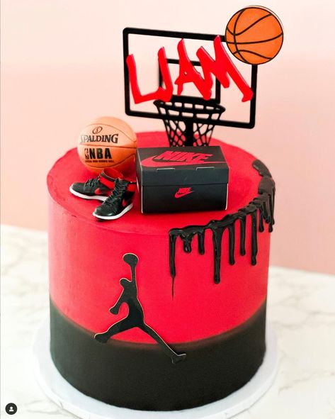 "Set comes with basketball hoop/name/basketball cake topper, and a separate age charm Cake topper is Approximately 5\" wide.  Age charm is 2.5\" tall. Colors can be different, please make request in Personalization Photo Cred: IG@darjeelinglime @katscakesdallas Basketball Hoop Personalized Name and Age Acrylic Cake Topper Slam Dunk Birthday Graffiti Font  NBA Theme Rookie Sport Hoop Shot" Birthday Graffiti, Basketball Cake Topper, Nba Theme, Jordan Cake, Basketball Birthday Cake, Charm Cake, Sports Themed Cakes, Basketball Cake, Funny Birthday Cakes