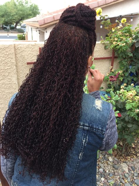 Braidlocs Journey, Long Micro Locs, Natural Locs With Curly Ends, Long Sisterlocks, Sisterlocks Styles Updo, Sisterlocks Journey, Sister Locks, Sisterlocks Styles, Micro Locs