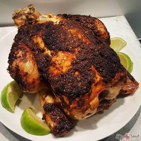 Pollo Asado Mexican Roast Chicken Hot Chicken Salad Casserole, Mexican Roast, Chicken Salad Casserole, Pollo Asada, Chicken Alfredo Lasagna Recipe, Crispy Chicken Salad, Salad Casserole, Hot Chicken Salad, Bourbon Salmon