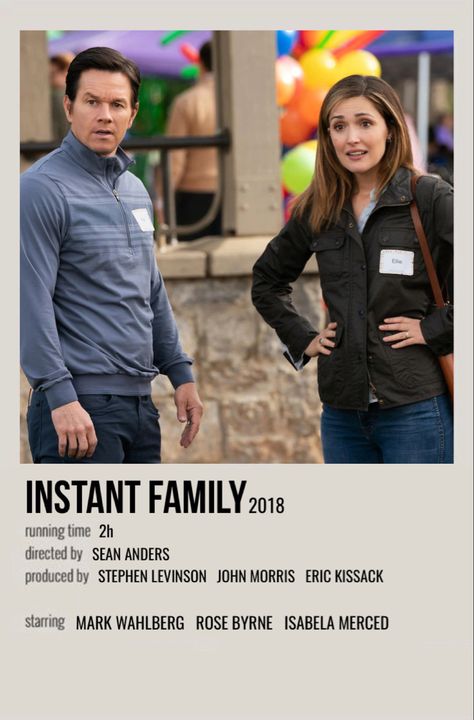 Instant Family Movie, Baby Siblings, The Sweetest Thing Movie, Polaroid Movie Poster, Tv Journal, Instant Family, Show Character, Character Posters, Tv Posters