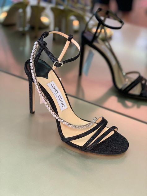 #jimmychoo Chimmy Choo Heels, Chimmy Choo, Slippers Heels, Luxury Heels, Classy Shoes, Lace Up Wedges, Heels Sneakers, Jimmy Choo Shoes, Accessories Collection